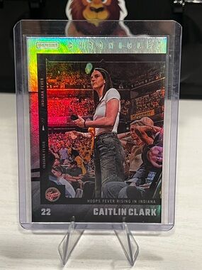 Cailtin Clark silver holo card